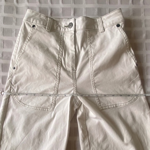 Hudson North White Cropped Pants - Picture 4 of 10